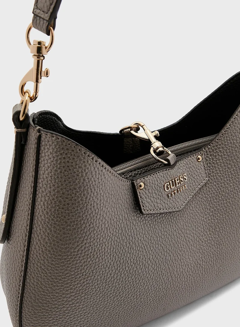 GUESS Eco Brenton Logo Hobo Bag