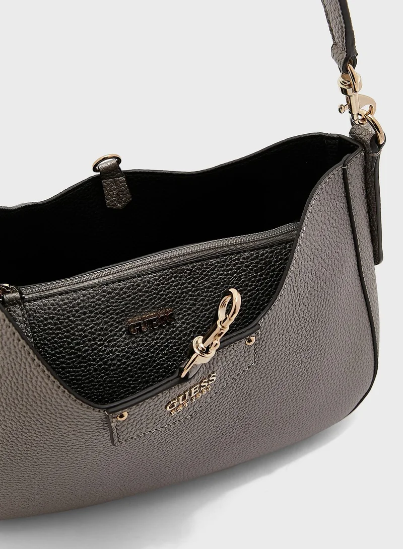 GUESS Eco Brenton Logo Hobo Bag