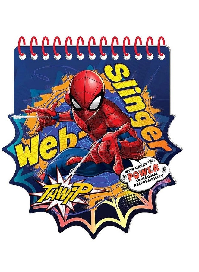 Innovative Designs Marvel Avengers Spiderman Kids Coloring Art Set With Stickers And Stampers - Image 4