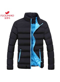 Generic Mens Short Cotton Jacket Winter Korean Style 5133 Gray  - Image 3