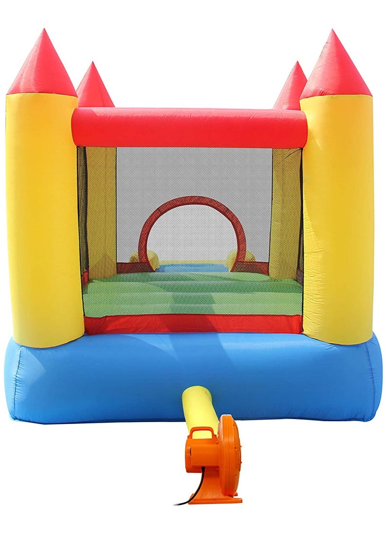 Happy Hop - Happy Hop Bouncy Castle with Pool and Slide 365x200x190cm | Inflatable Bouncer | Jumping Castle for Outdoor Play | Suitable for Ages 3+ - Image 1