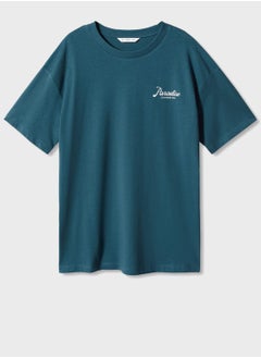 MANGO Youth Back Print T-Shirt  - Image 1