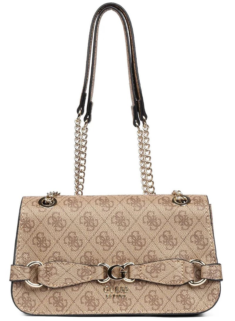 Guess Beige Women Shoulder Bag - Image 1