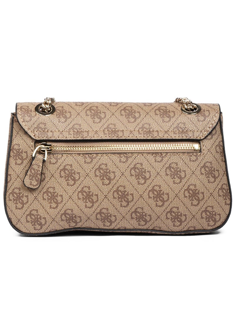 Guess Beige Women Shoulder Bag - Image 4