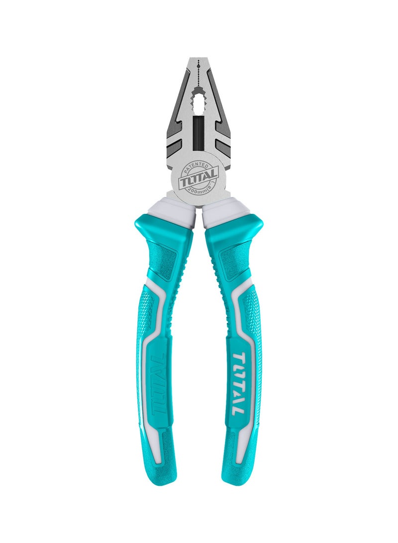 توتال كماشة متعددة الاستخدام من توتال، مقاس 200 مم / 8 بوصة، مصنوعة من الفولاذ الكربوني، بمقبض مزدوج اللون، موديل THT110806P - Image 1