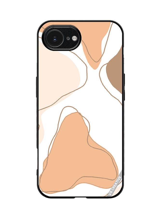 Protective Case Cover For Apple iPhone 16e Layers Design Multicolour