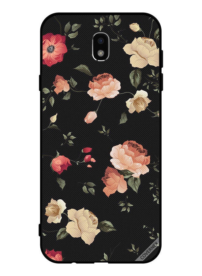 Covernex Protective Case Cover For Samsung Galaxy J7 Pro Colorful Lotus  - Image 1