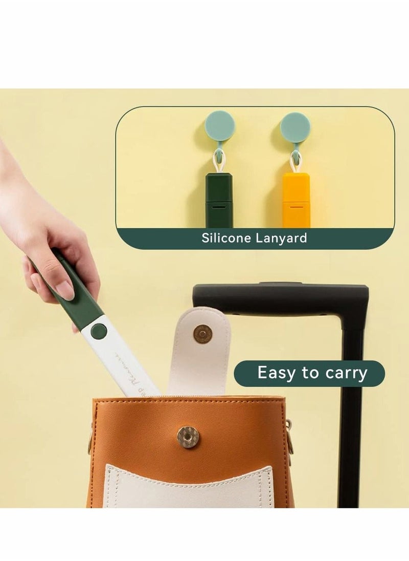 آلة إزالة الوبر، جهاز محمول لإزالة البقع من الملابس، أداة مزدوجة الجوانب وقابلة لإعادة الاستخدام لإزالة شعر الحيوانات الأليفة من السطح، سترة، معطف، سجادة، باللون الأخضر - Image 3