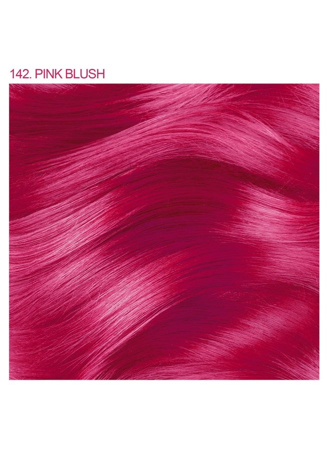 Adore صبغة شعر دور شبه دائمة نباتية وخالية من القسوة على الحيوانات، 4 أونصة سائلة، 142 وردي أحمر خدود (عبوة واحدة) - Image 3