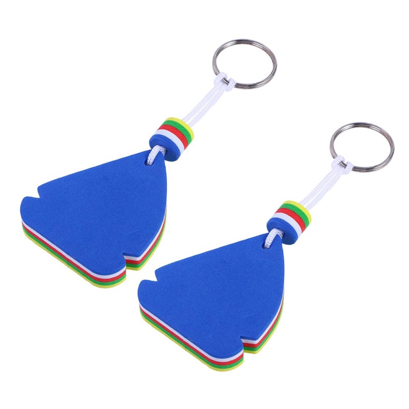 2 Pack Waterproof Marine Keychain Holder Key Fob Key Ring For Boating Activities - Image 2