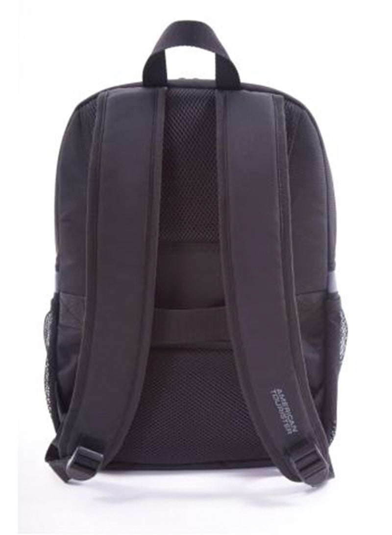 AMERICAN TOURISTER Amber 15.6" Laptop Backpack 25L Capacity, 100% Polyester, Blue / Black|Adjustable Strap|Bottle Holder|Ergo Back & Shoulder|Smart Sleeve - 1 Year International Warranty - Image 2