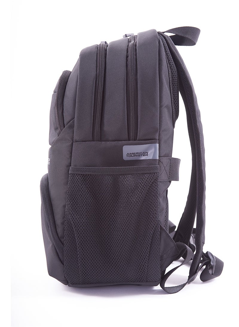 AMERICAN TOURISTER Amber 15.6" Laptop Backpack 25L Capacity, 100% Polyester, Blue / Black|Adjustable Strap|Bottle Holder|Ergo Back & Shoulder|Smart Sleeve - 1 Year International Warranty - Image 4