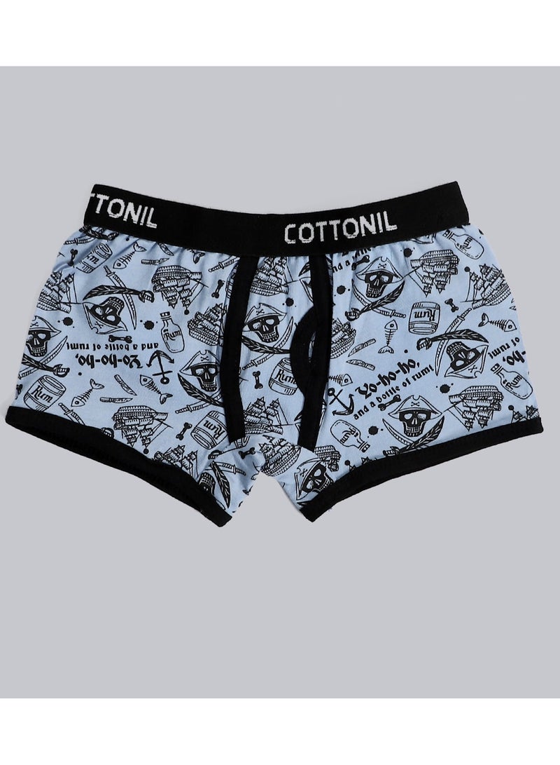 COTTONIL Pack of 3 Cotton Design Boxer For Boys  - Image 3