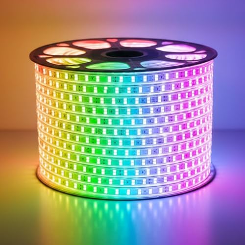 ATULUX 15 Meter Waterproof LED Strip Light Light Multi – (5730 SMD) – Energy Saving Rope Light for False Ceiling, Room Décor, Diwali, Christmas & Home Decoration - Image 1