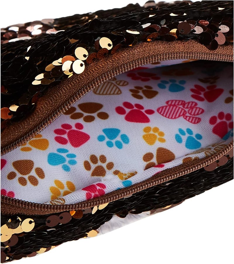 Ty Fashion Sequin Dog Brutus Purse with Adjustable Straps - Image 4
