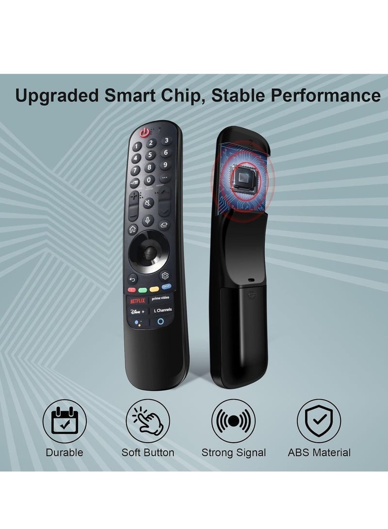 BLUMENiT Universal Magic Remote Control for LG Smart TV, Compatible with All LG UHD, OLED, QNED, NanoCell 4K, 8K Models – No Voice or Pointer Function, Easy Setup, Full Control - Image 2