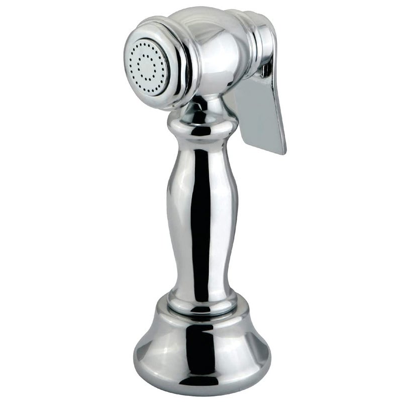 Kingston Brass Gourmetier CCRP1K1SPR Vintage Kitchen Faucet Sprayer Polished Chrome
