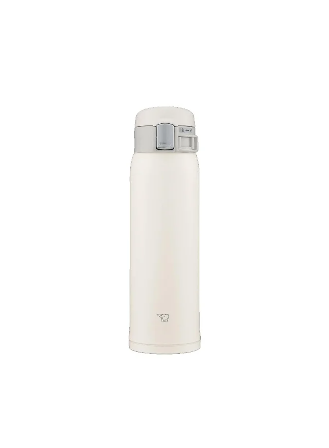 زوجيروشي S/S Vacuum Bottle,0.48L,Pearl White