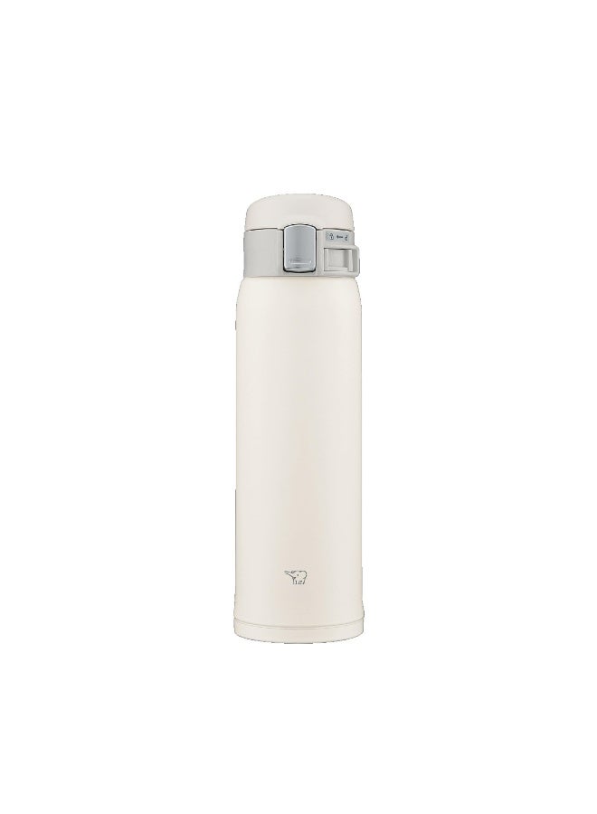 Zojirushi زجاجة فراغية S/S، 0.48 لتر، أبيض لؤلؤي - Image 1