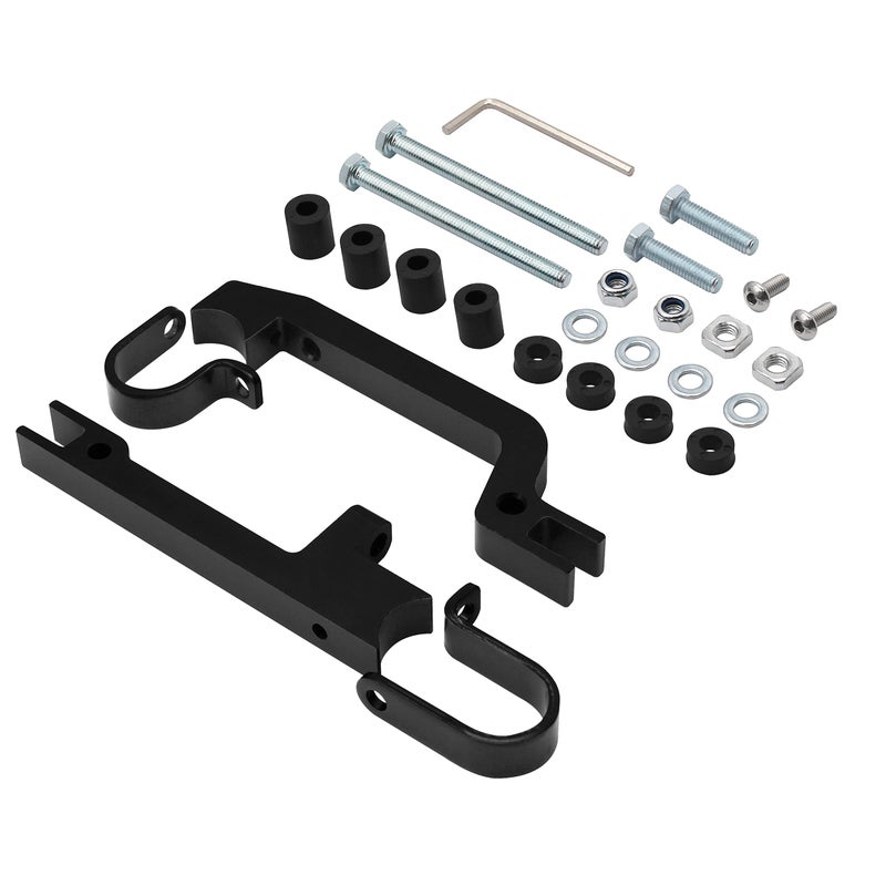 MULAN 34450 Handguard Snowmobile Mount Kit Compatible with Sentinel and Fuzion Hand Guards Only Black - Image 3