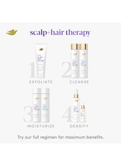 Dove Scalp + Hair Therapy Density Boost Serum Fullness Restore Visibly Thicker Hair In As Soon As 30 Days, Hydrating & Fast-Absorbing, Instantly Relieves Dry Scalp 2 Fl Oz  - Image 2