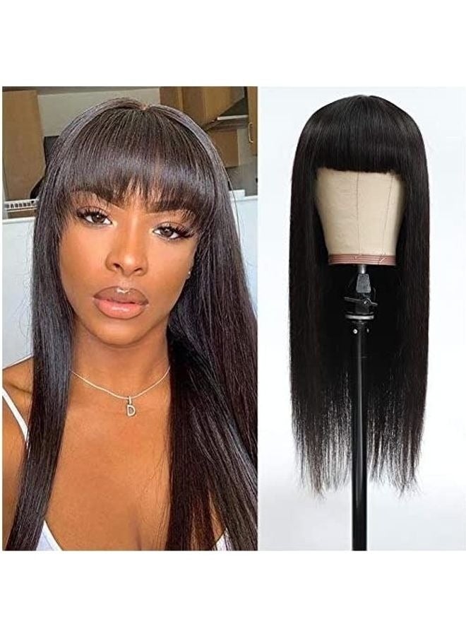 Human Hair Straight Wig