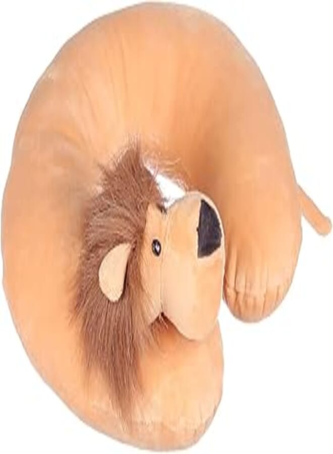 OR Other Lion-Shaped Fiber Neck Pillow - Yellow