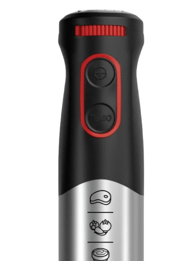 ميانتا خلاط يدوي متعدد الاستخدامات من ميانتا (Mienta Hand Blender Set) – استانلس ستيل مع كبة ومضرب وكوب معيار - Image 3