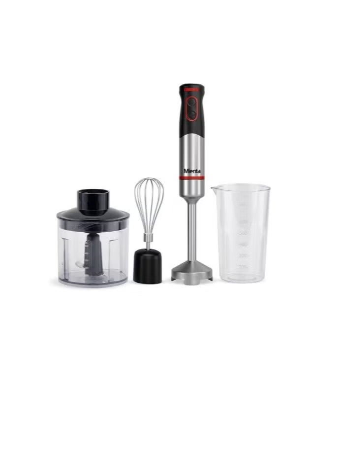ميانتا خلاط يدوي متعدد الاستخدامات من ميانتا (Mienta Hand Blender Set) – استانلس ستيل مع كبة ومضرب وكوب معيار - Image 5