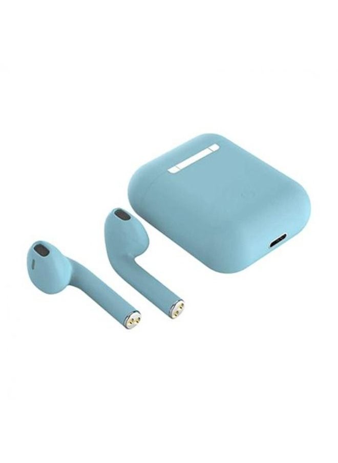 ماركة غير محددة - سماعة أذن Inpods 12 TWS BT لاسلكية مع صندوق شحن - أزرق فاتح - Image 1