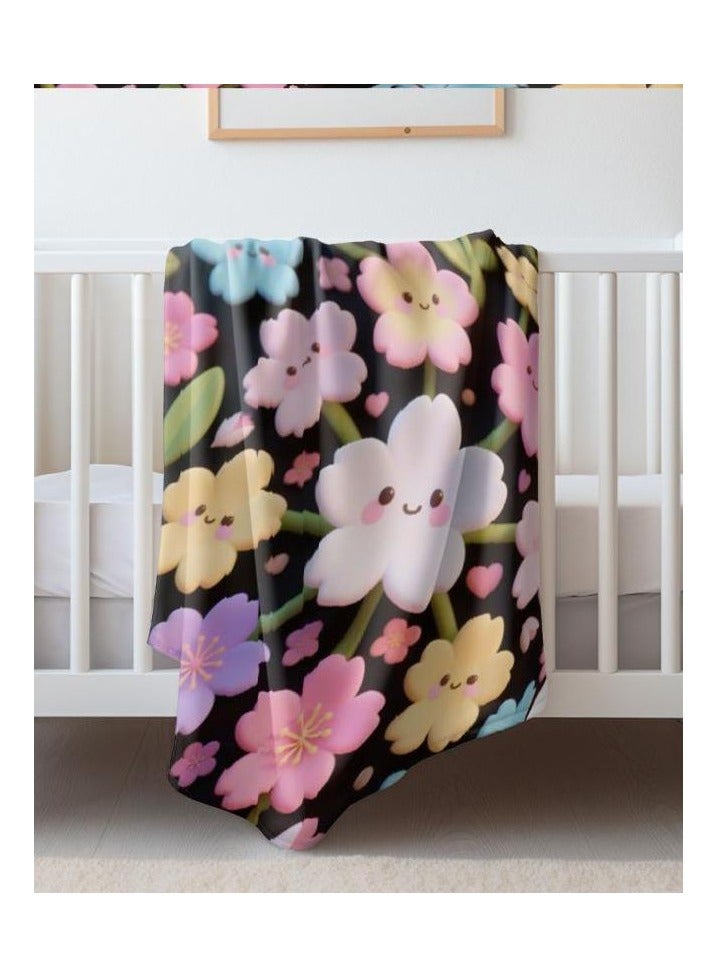 general Flannel thin blanket (warm and comfortable, suitable for sleep, gaming, dust removal and sandproof) 150cm*200cm - 598 - Image 1