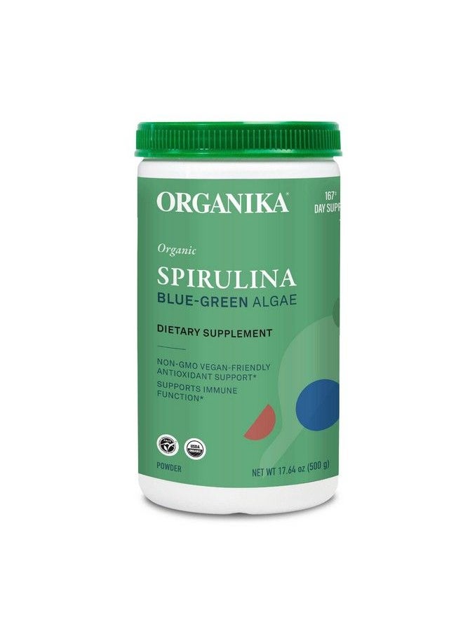 Organika - Certified Organic Spirulina Powder Superfood 3Rd Party Tested Pristine Sourcing Vegan 500G - Image 1