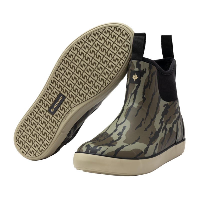 Nomad Men's BA Boot, Rubber Ankle Hunting Boot, Mossy Oak Bottomland, 12 - Image 4