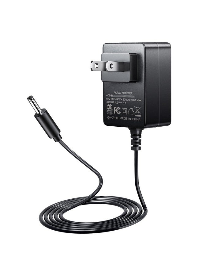 SoulBay SoulBay 4.2V Charger Cord for Wahl Trimmer Clipper 9818 9818L 9854L WNT-8 WNT-9 9864 9876L 9880L 9888L Lithium Ion Beard Shaver Groomer S003HU0420060 S004mu0400090 Class 2 Power Supply Replacement  - Image 1