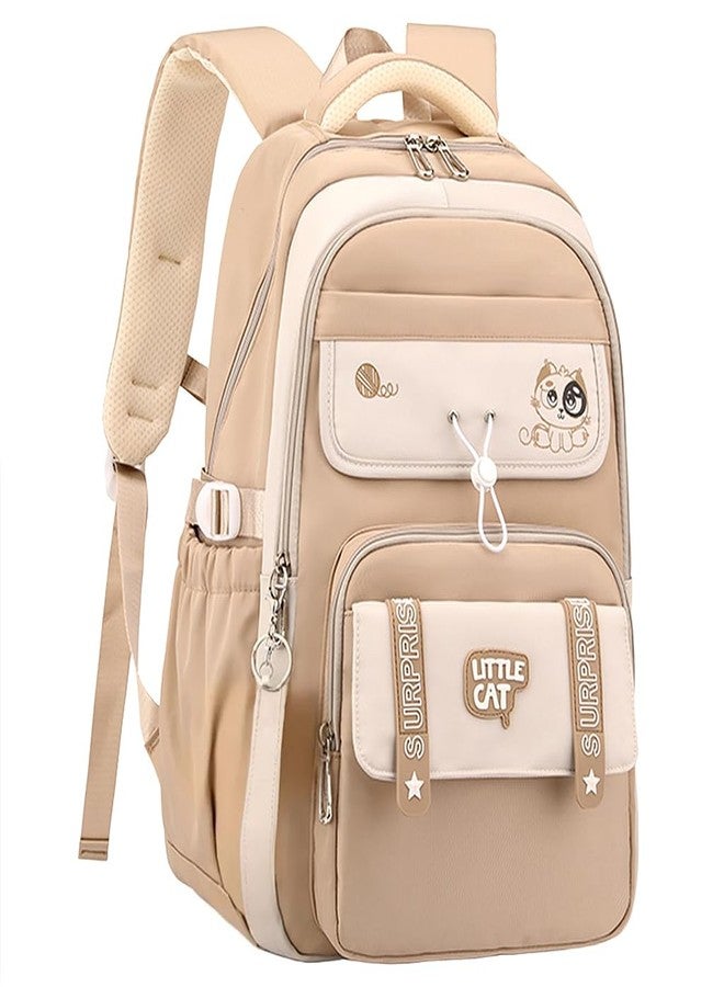 PALAY® School Bags for Girls Boys Cute Girls Backpack Teens Elementary School Backpacks Multi-Pocket Lightweight Daypacks Bookbags for Travel - Image 1