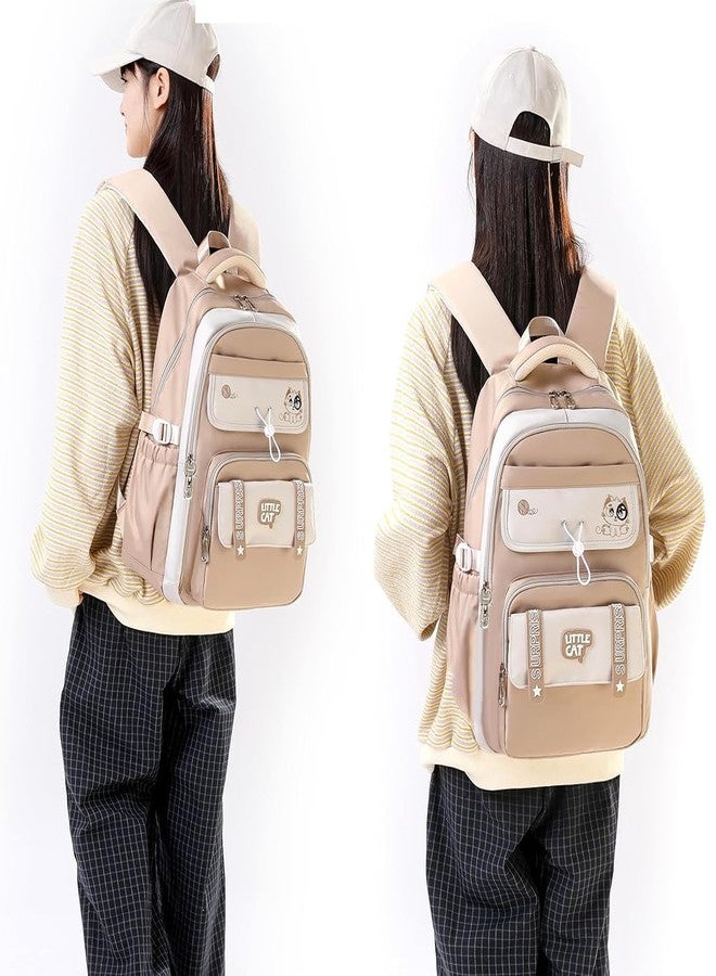 PALAY® School Bags for Girls Boys Cute Girls Backpack Teens Elementary School Backpacks Multi-Pocket Lightweight Daypacks Bookbags for Travel - Image 3