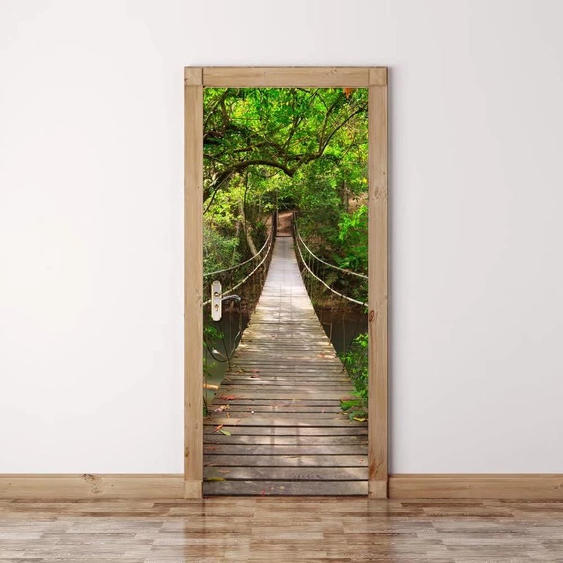 BPA® 3D Forest Door Sticker - Image 3