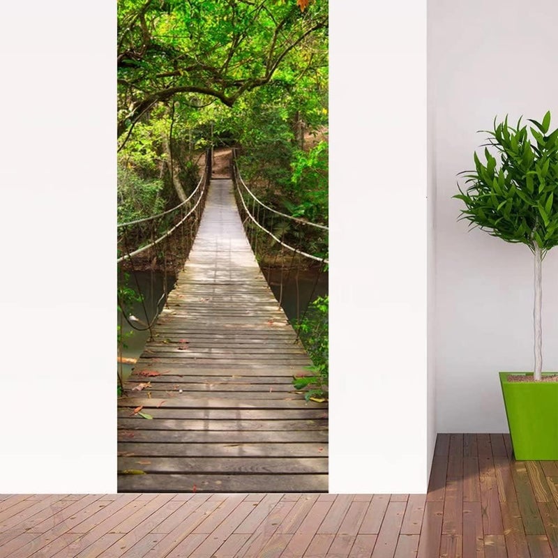 BPA® 3D Forest Door Sticker - Image 2