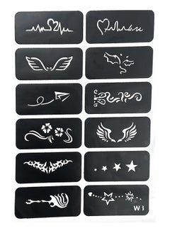 MODA Tattoo Stencil Tattoo Sticker Henna Sticker For Magical Tattoo Ink 