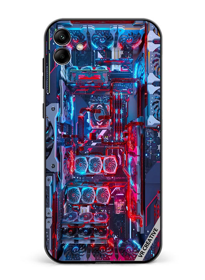 Protective Case Cover For Samsung Galaxy A04 Cpu Board Design Multicolour