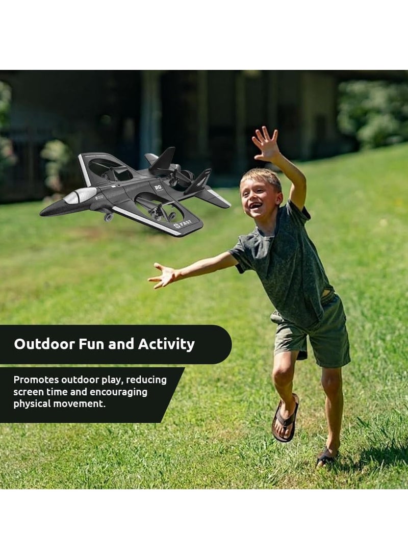 TOY GARDEN Fighter Drone RC Airplane – Easy to Fly Remote Control Combat Aircraft, Durable, Perfect Gift for Boys and Girls, Fun Outdoor Play  - Image 4