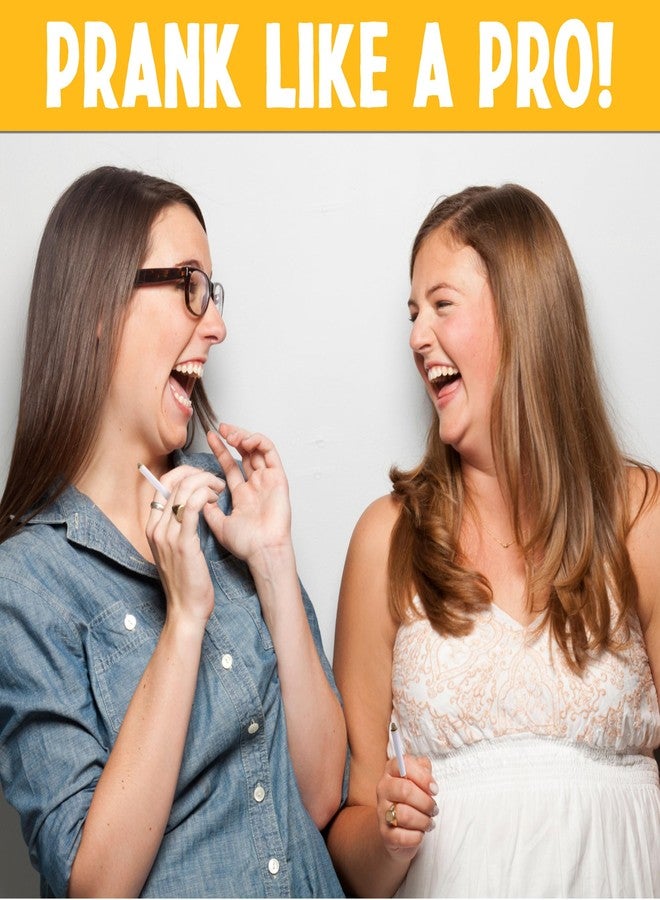 Playbees Fake Puff Cigarettes That Blow Smoke - 24 Pack - 3.25 Inch Faux Cigs with a Realistic Look - Prop for Prank, Halloween Costume, Movie, or Theater Play - Fun Gag Gift, Novelty Toy - Image 3