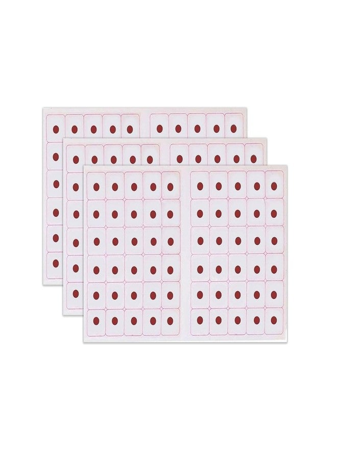 Vama Fashions Velvet Maroon Round Plain Bindis Kumkum Sticker Bindi for Girls & Women (Size 5mm,Pack of 180 Bindis) - Image 5