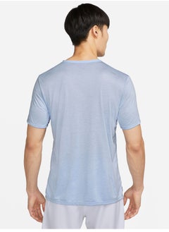 Nike Men NK Dri-Fit Rise 365 Short Sleeve T-Shirt  - Image 2