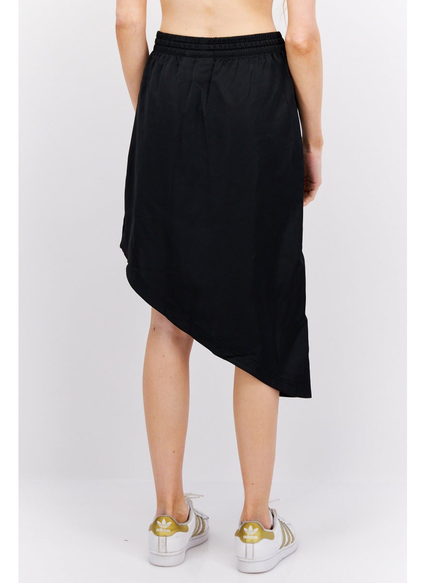adidas Originals - Women Sportswear Fit Drawstring Training Mini Skirts, Black - Image 1