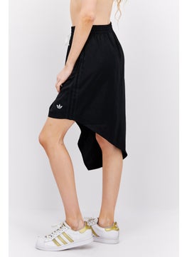 adidas Originals Women Sportswear Fit Drawstring Training Mini Skirts, Black  - Image 2