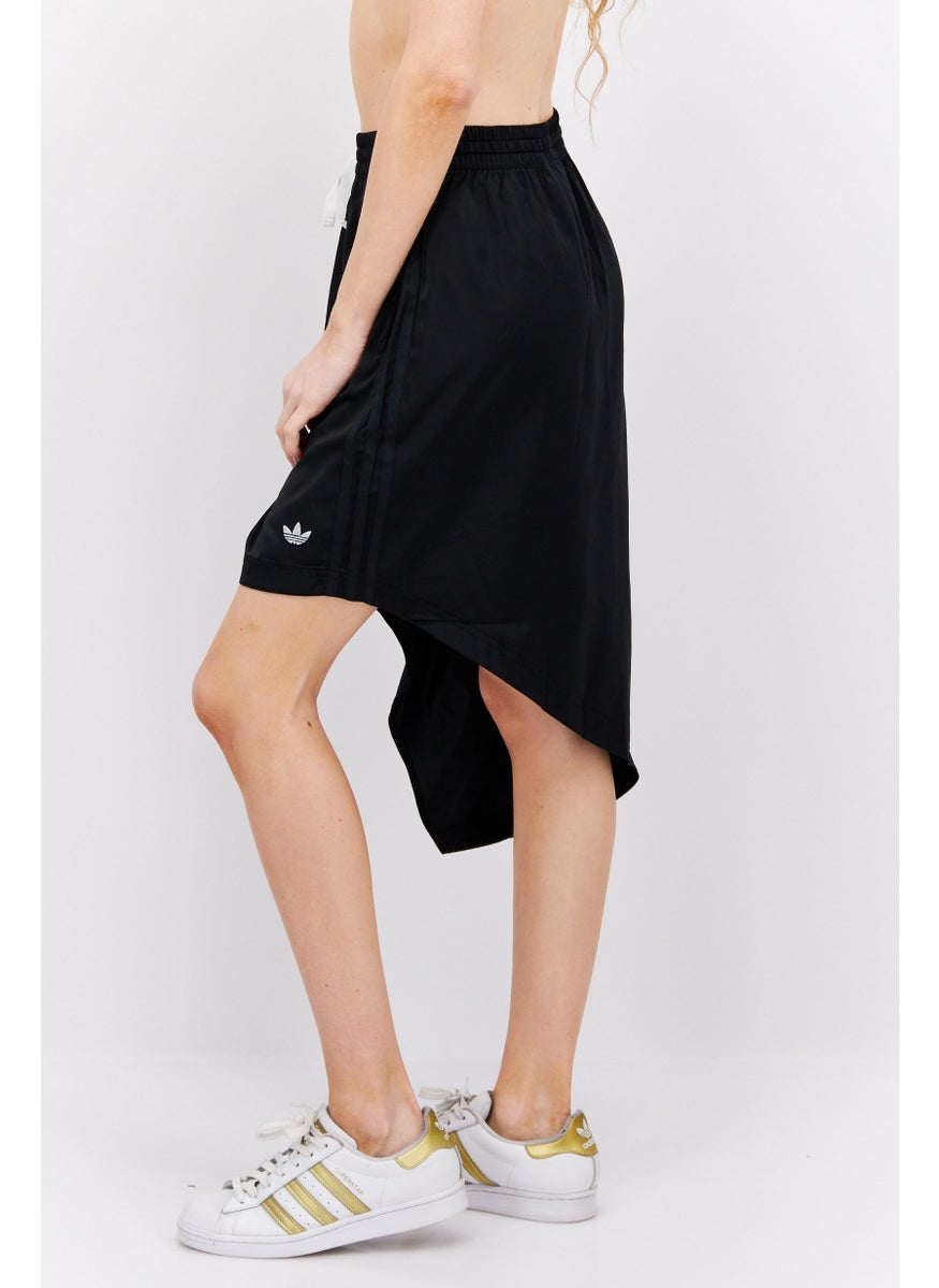 adidas Originals - Women Sportswear Fit Drawstring Training Mini Skirts, Black - Image 1