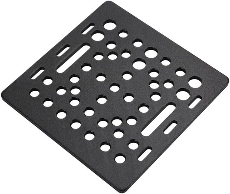 متوافق مع ملفات الألمنيوم ذات الفتحة V من Vopenbuildslot، ومجموعة ألواح الجناح (Gantry Plate) لطابعات 3D، مزودة بعجلات بكرات لملفات 2040 و4040 (النوع C (2040، 4040)). - Image 1