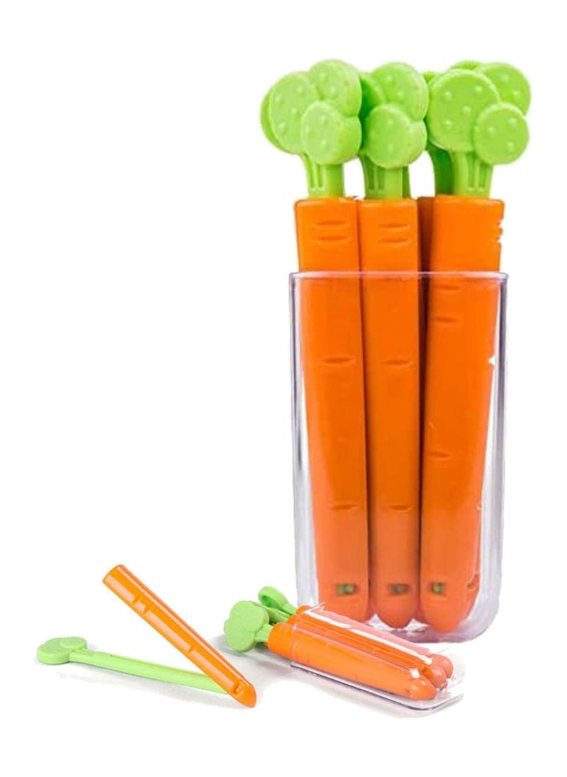 Plan A Food Bag Sealing Clips Set, Carrot Shaped Clips with Magnetic Fridge Holder, Great Kitchen Clips for Storing Food Organization and Keeping Fresh, Suitable for Kitchen, Bread Bags, Snacks - pzsku/ZC6EB7418714FB5DBE5A2Z/45/_/1716284552/e41a5b76-a94e-42a3-bcfd-f89003b28f9e