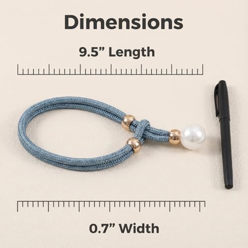SUSOYAOCHEN 2 Pack Curtain Tiebacks Handmade Decorative Curtain Holdbacks Rope Outdoor Farmhouse Tie Backs for Curtains Curtain Holders for Drapes Home Office Hotel Decor (Blue) - Image 4